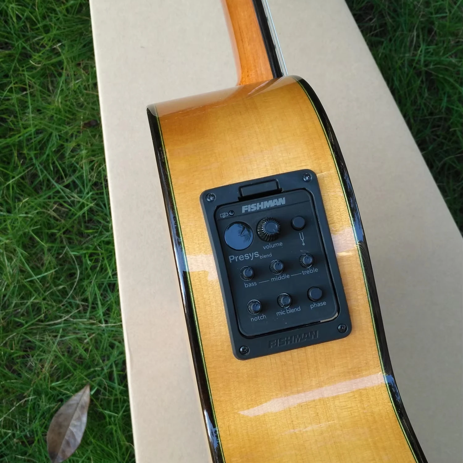 High quality  Geake K-600C All solid Spanish Spruce Cypress Flamenco Classical Guitar with Fishman PSY301