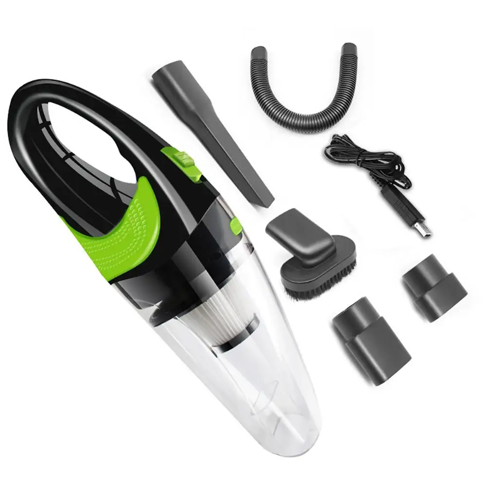 4000kpa Wireless Vacuum Cleaner 100-240V AC Aluminum Battery Charger USB Charging Cable Wet And Dry Dual-Use Vacuum Cleaner