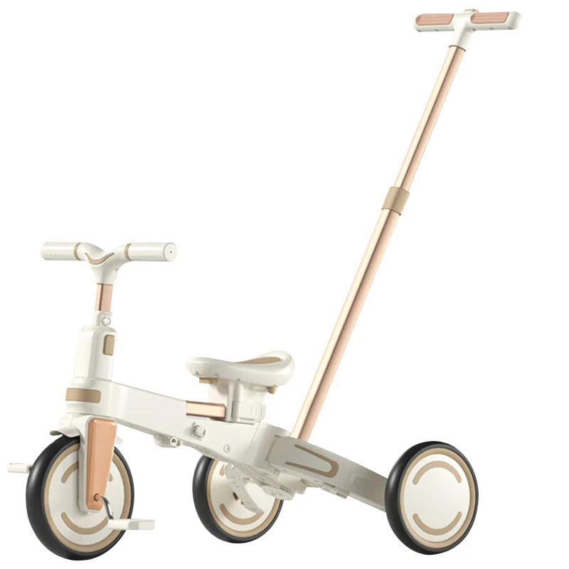 Hot-selling Folding Kids Tricycle Bicycle 360 Degree Rotation Baby Balance Bike Children Tricycle Trike For Kids 1-6 Years Old