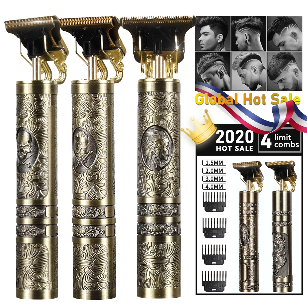 
Professional Waterproof Cordless Electric Cutter Clippers Hot Selling Professional Multifunctional Men Mini Hair Trimmer 