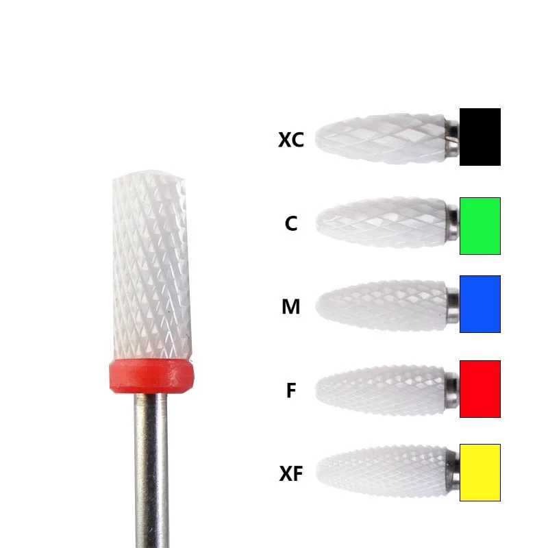 Nail File Professional Ceramic Drill Bit Set nail cutter set for women