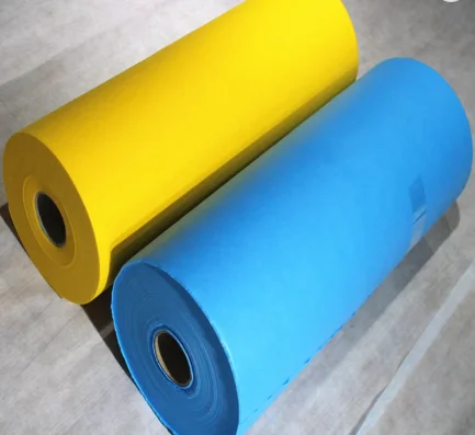 Wholseal PP Spunbond Waterproof 60gsm Non Woven Bag Color Fabric Roll Pp Nonwoven