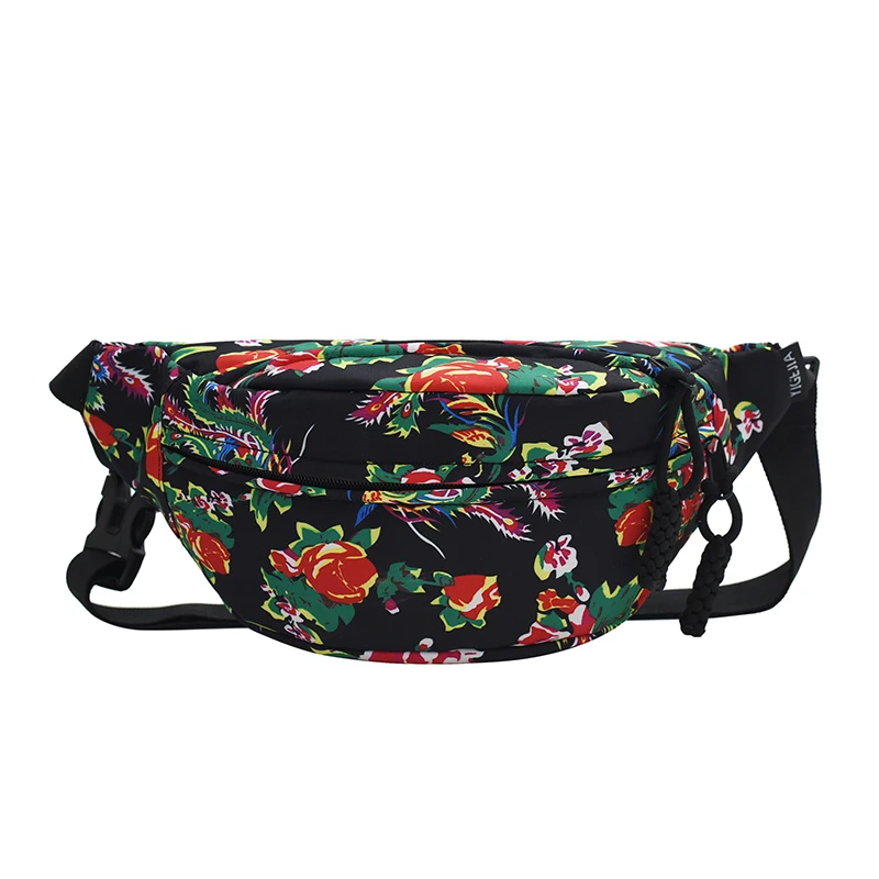 factory direct price crossbody fashion outdoor canvas waterproof zipper chest bag