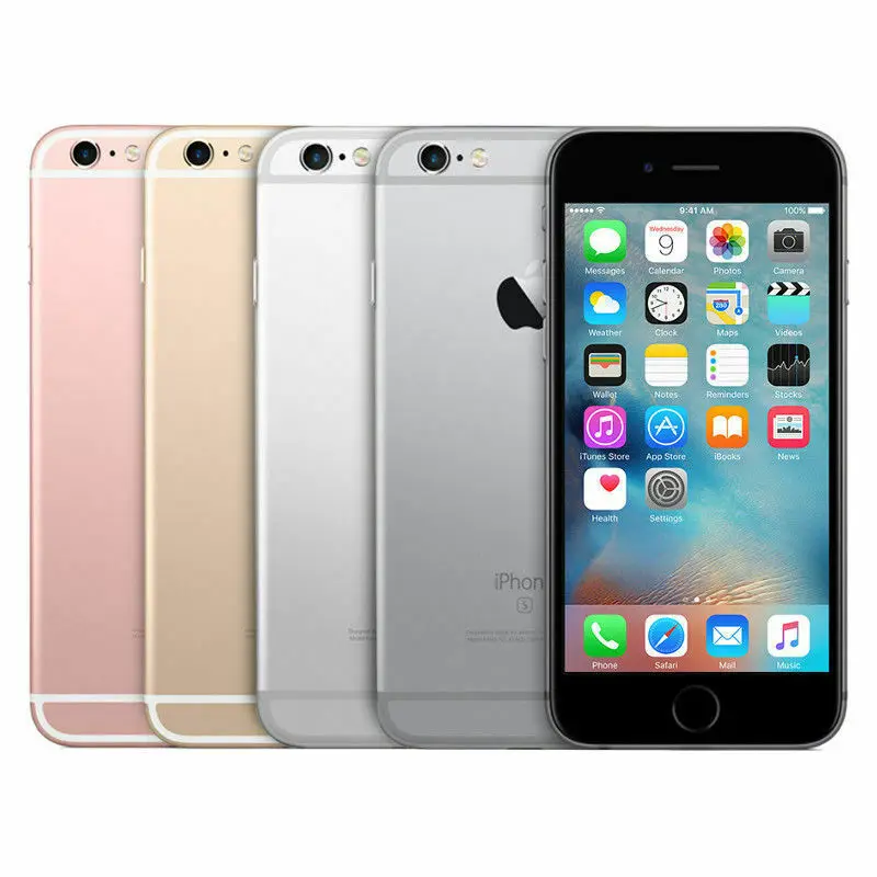 Оптовая продажа оригинальный б/у смартфон 6s Plus 16 ГБ 64 128 разблокированный Восстановленный бывший в употреблении мобильный телефон для iphone