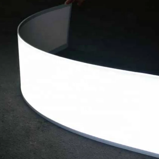 LED Panel Light Flexible Lighting Panel similar to OLED 3mm RGB Panel Size customized