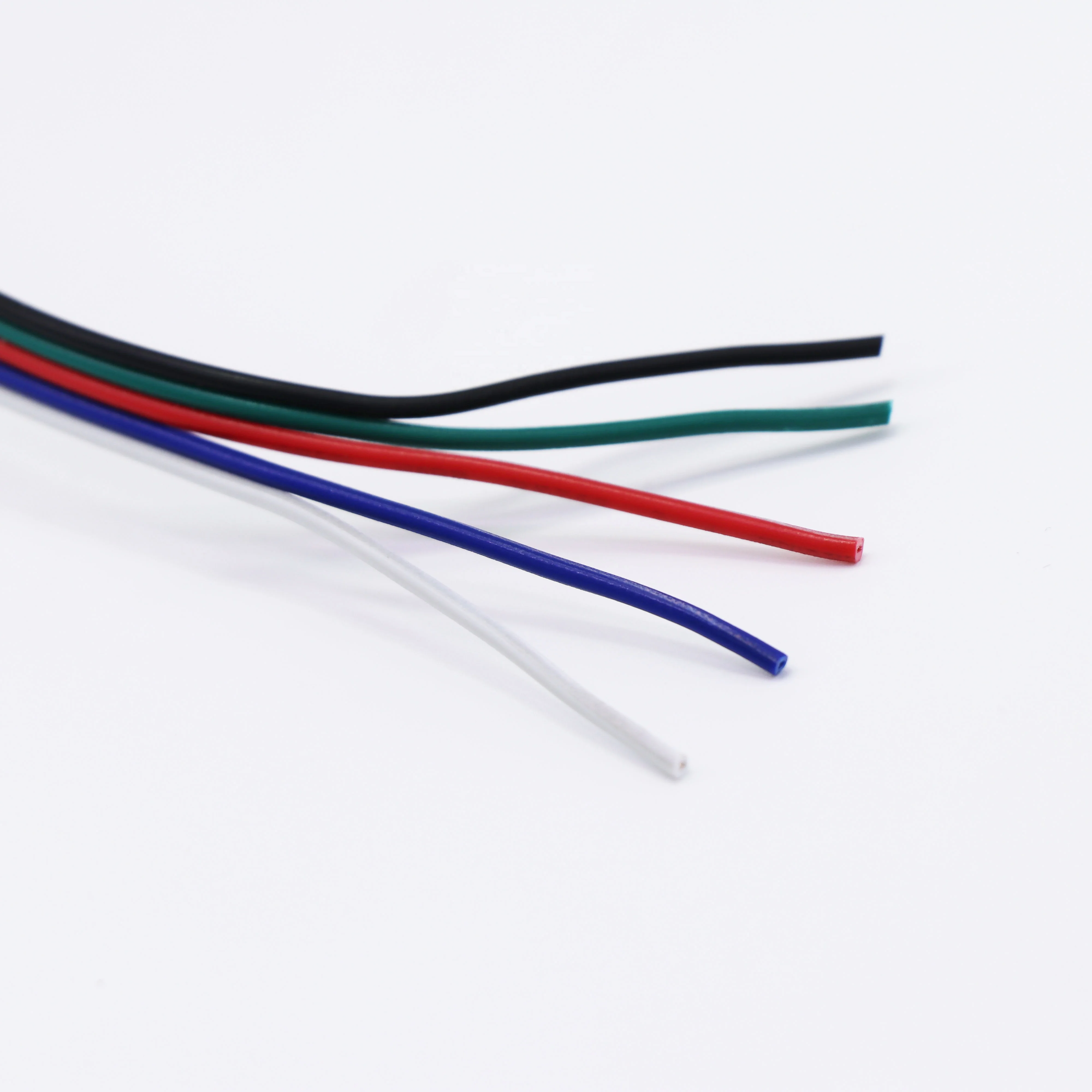 Высокое качество 22AWG 20AWG 18AWG 2PIN 4PIN 5PIN RGB провода для 5050 LED красочный свет