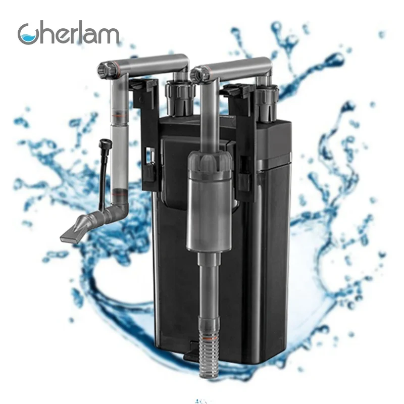 Cherlam Factory Cheap Wholesale Fish Tank Aquarium Accessories Sponge Filter 5W6.5W Aquarium Filter Fish Tank Filter