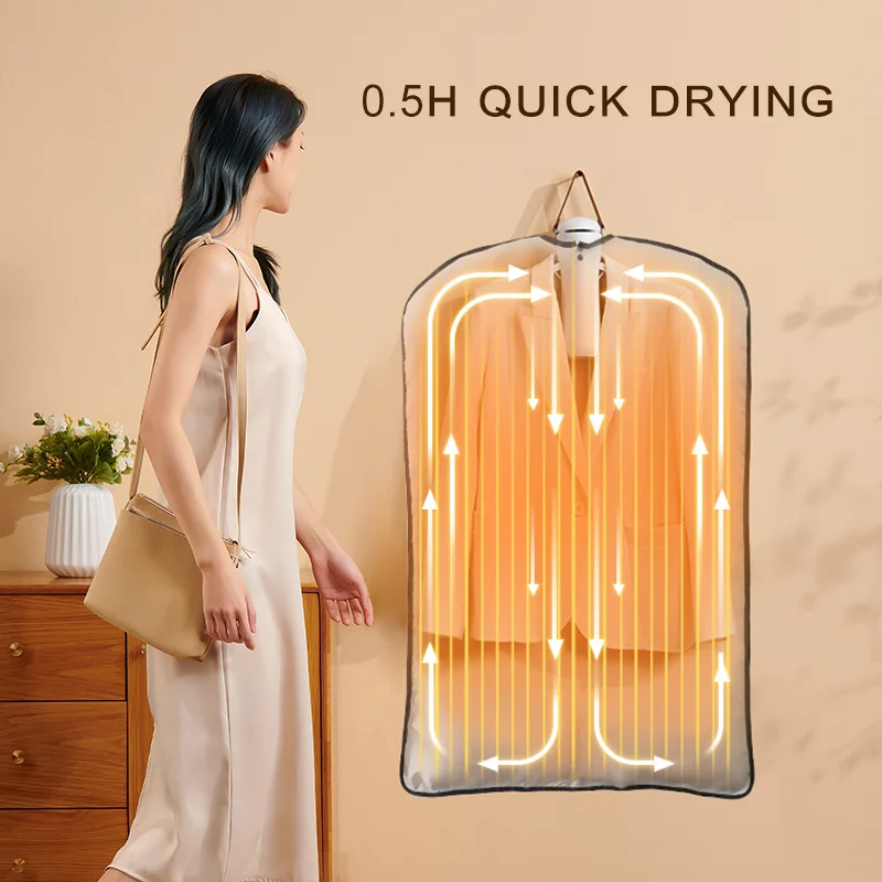 Custom available automatic ironing clothes dryer with timer removable portable mini electric clothes dryer