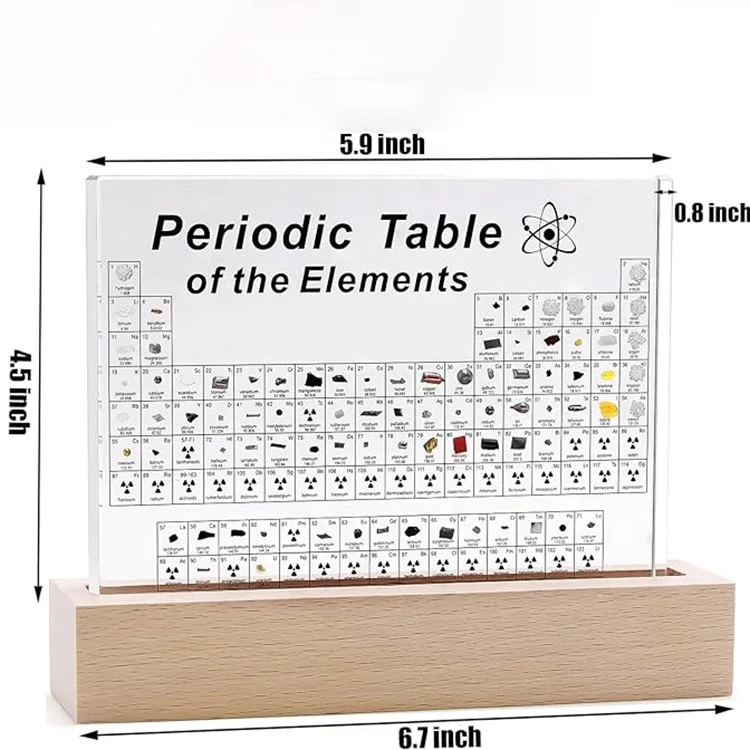 High quality multipurpose customized real elements periodic table and periodify periodic table of elements periodic coffee table