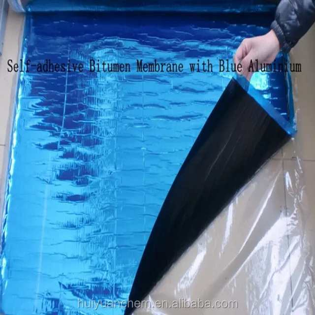 Self adhesive bitumen waterproof membrane