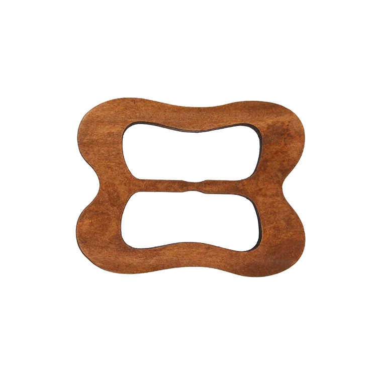 High-Quality New Design Wholesale Retro Popular  Wood Women Coat Belt Buckles