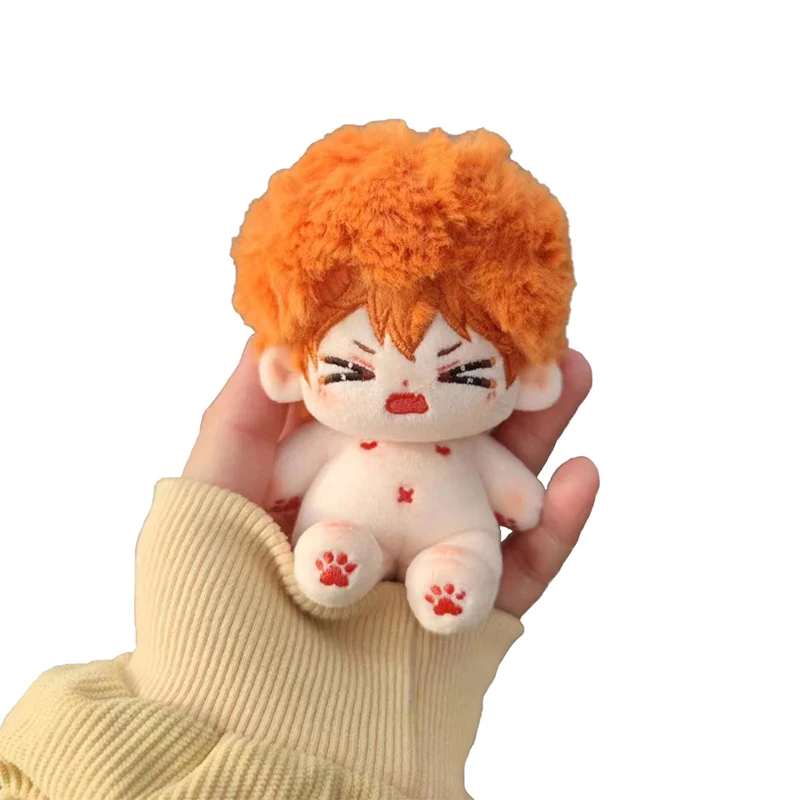 OEM customize Doll Idol 10cm cute Kpop Idol plush stuffed toy cute animal toy plush figure Korean plush toy