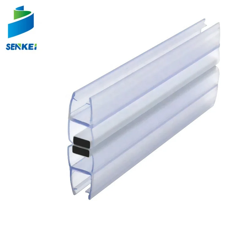 pvc trim seal pvc u profile plastic weather strip shower door waterproof