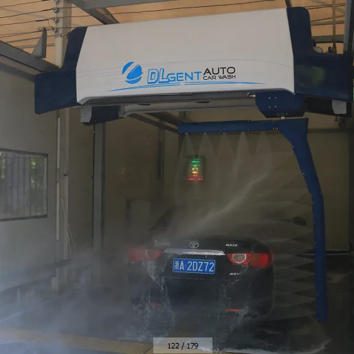 Fully automatic car wash machine price with foam, wax systems