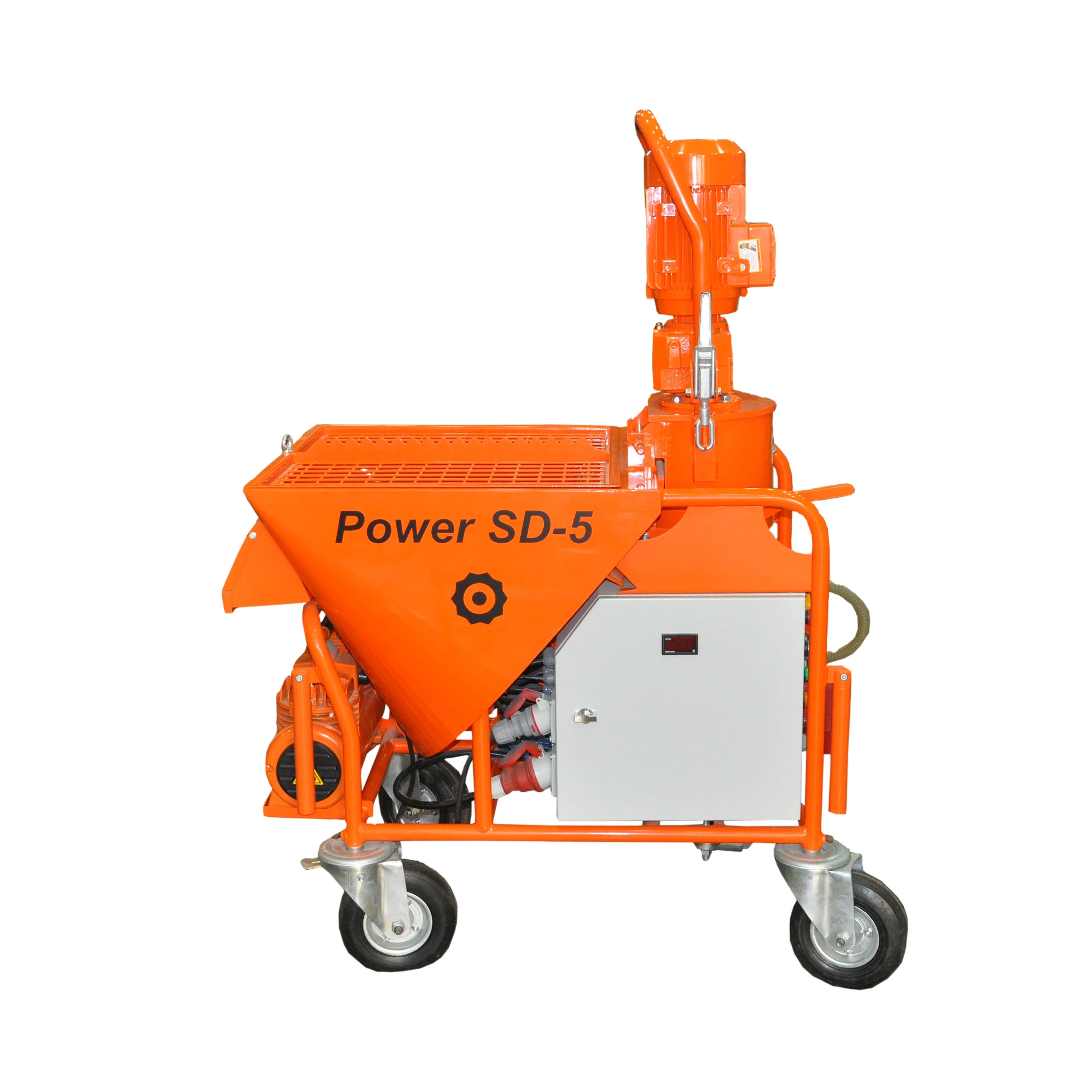 New High Quality Wall Cement Mortar Mixer Pump Portable Plastering Spraying Machine Cement Plastering Machine Power SD 5 2 Years