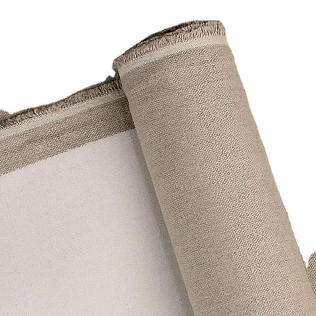 Художественный холст Monet II, чистый лен, с принтом, грунтованный/негрунтованный рулон холста, высокое качество