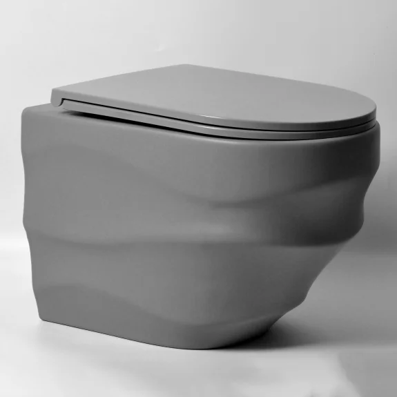 Wall Mounted Matte Color Hidden Water Tank Sanitary Ware Water Closet Bathroom Ceramic Hanging Inodoro Wall Hung Toilet Commode