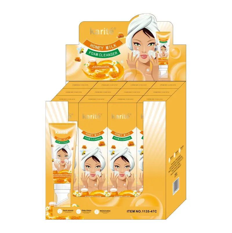 Private Label Acne Foaming Cream Vegan Green Tea Foam Cleanser Hip Seed Foaming Facial Cleanser