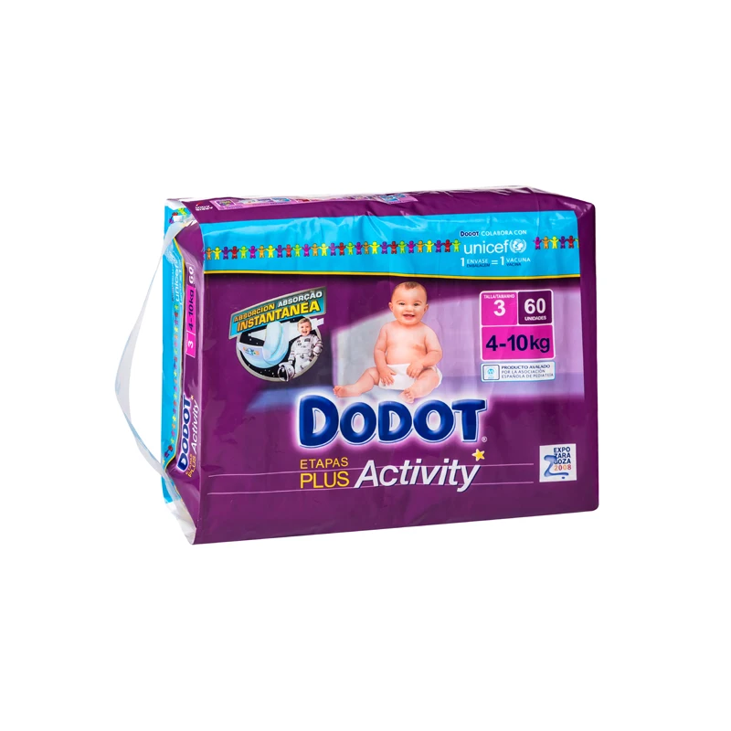 DODOT Brand Wholesale Price Diaper Baby Disposable Baby Diaper