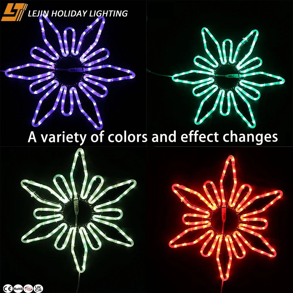Outdoor waterproof smart 2D Polaris Christmas decorative lights for holiday decorative