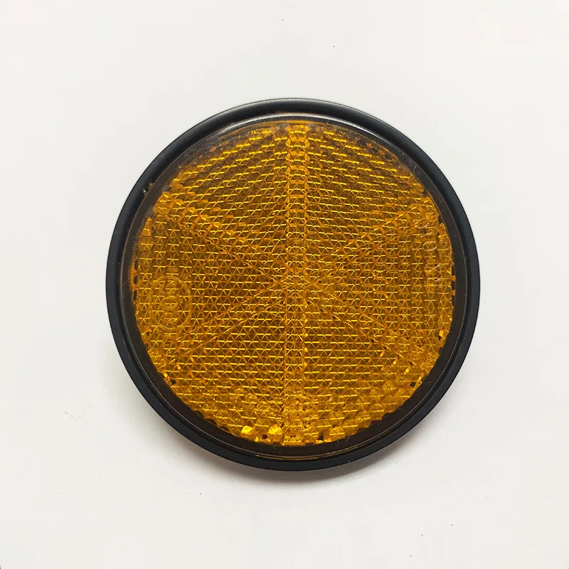 Motorcycle plastic accessories round side light plate square side light plate