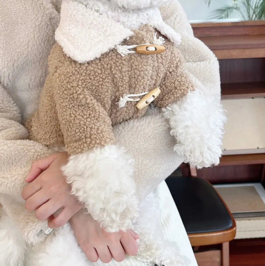 Wholesale Dog Clothes Winter Warm Dog Clothes Polar Fleece Pet Coat for Small Medium Dogs Cats