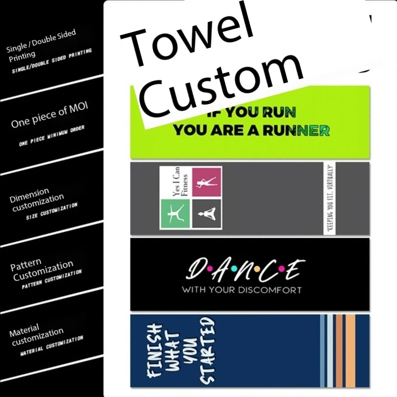 30*30cm Double-sided Velvet Sports Towel Microfiber Quick-dry Towel Absorbent Portable for Yoga and Swimming Fitness Towel