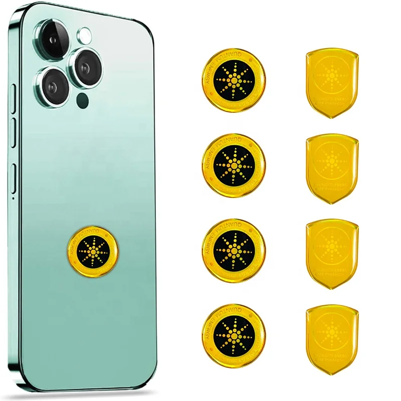 Hoonni Customized Anti Radiation Sticker 5G 4G Quantum Shield EMF Protection Mobile Phone Sticker for Health