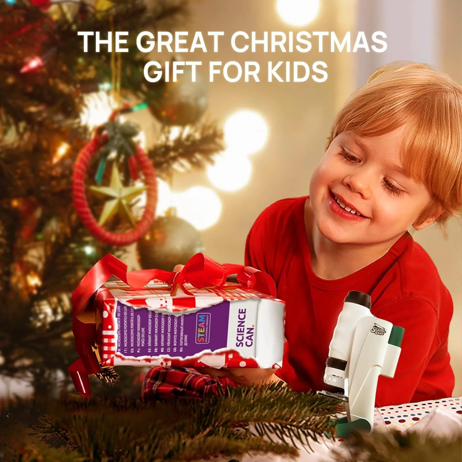 High Quality Darwin Portable Scientific Microscope for Kids