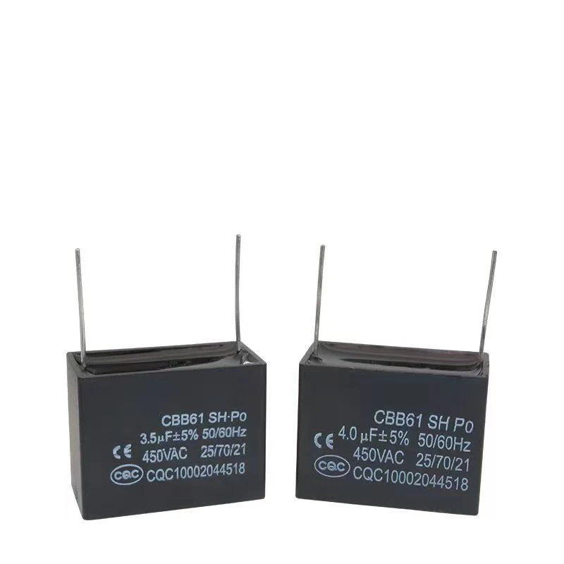 Factory sells CBB61 capacitors Fan cooling drive capacitors
