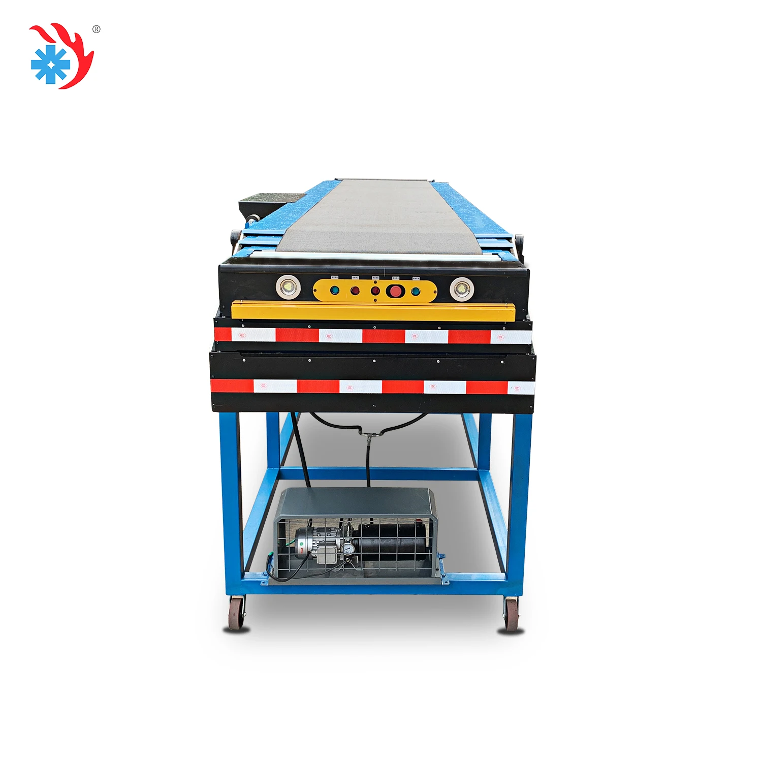 Good Quality Telescopic Belt Conveyor Adjustable Height For Bag Loading Baggage Belt Loader System Truck Container Handling