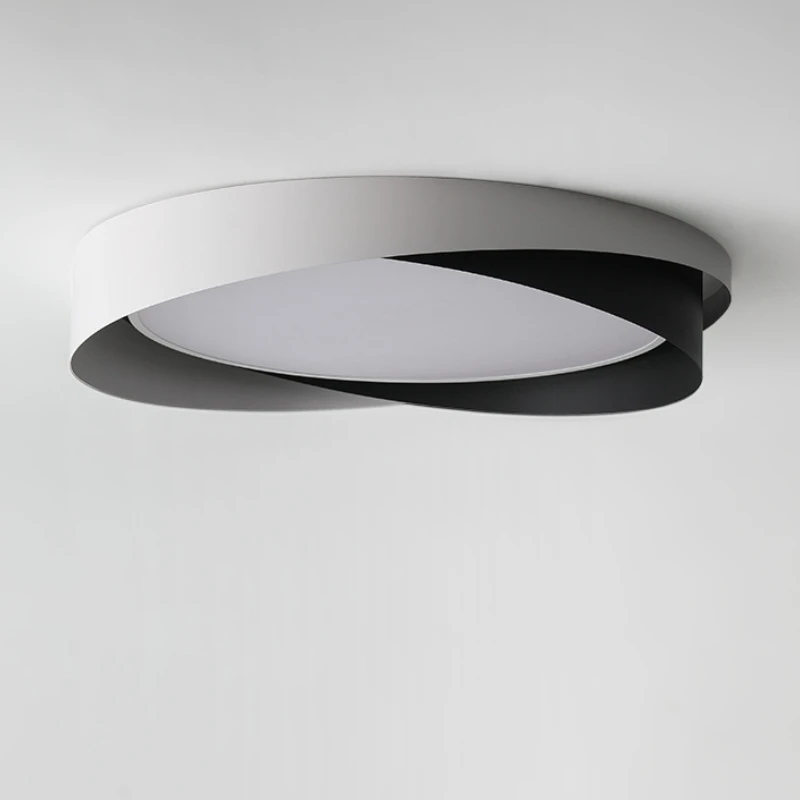 Italian minimalist bedroom study ceiling light modern simple creative round lamps Nordic designer master bedroom light