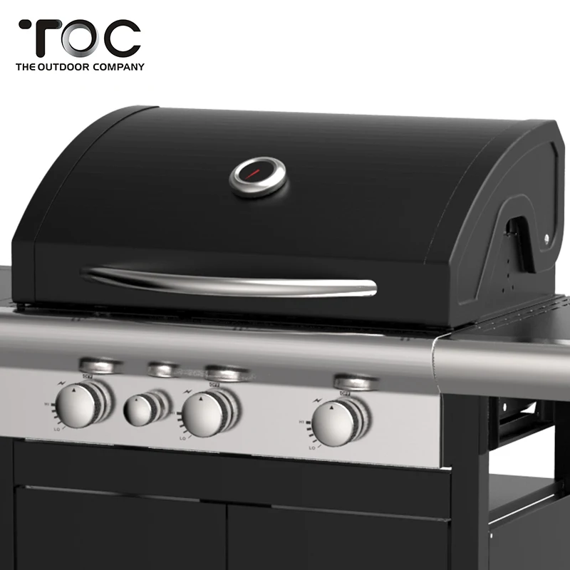 Factory Direct Wholesale Home Garden Outdoor Kitchen Stainless Steel Gas BBQ Grill