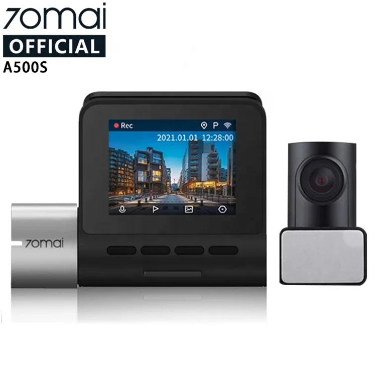 70mai A500s Dash Cam Pro Plus 1944P HD, глобальная версия, встроенный GPS 24 часа в сутки для парковочной системы 70mai, автомобильный видеорегистратор