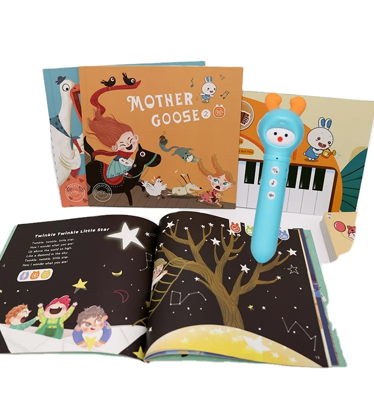 
Alilo Special New Design 2021 Story Teller Learning Machine Baby Kids Toys Boys Talking Pen for Toddlers 