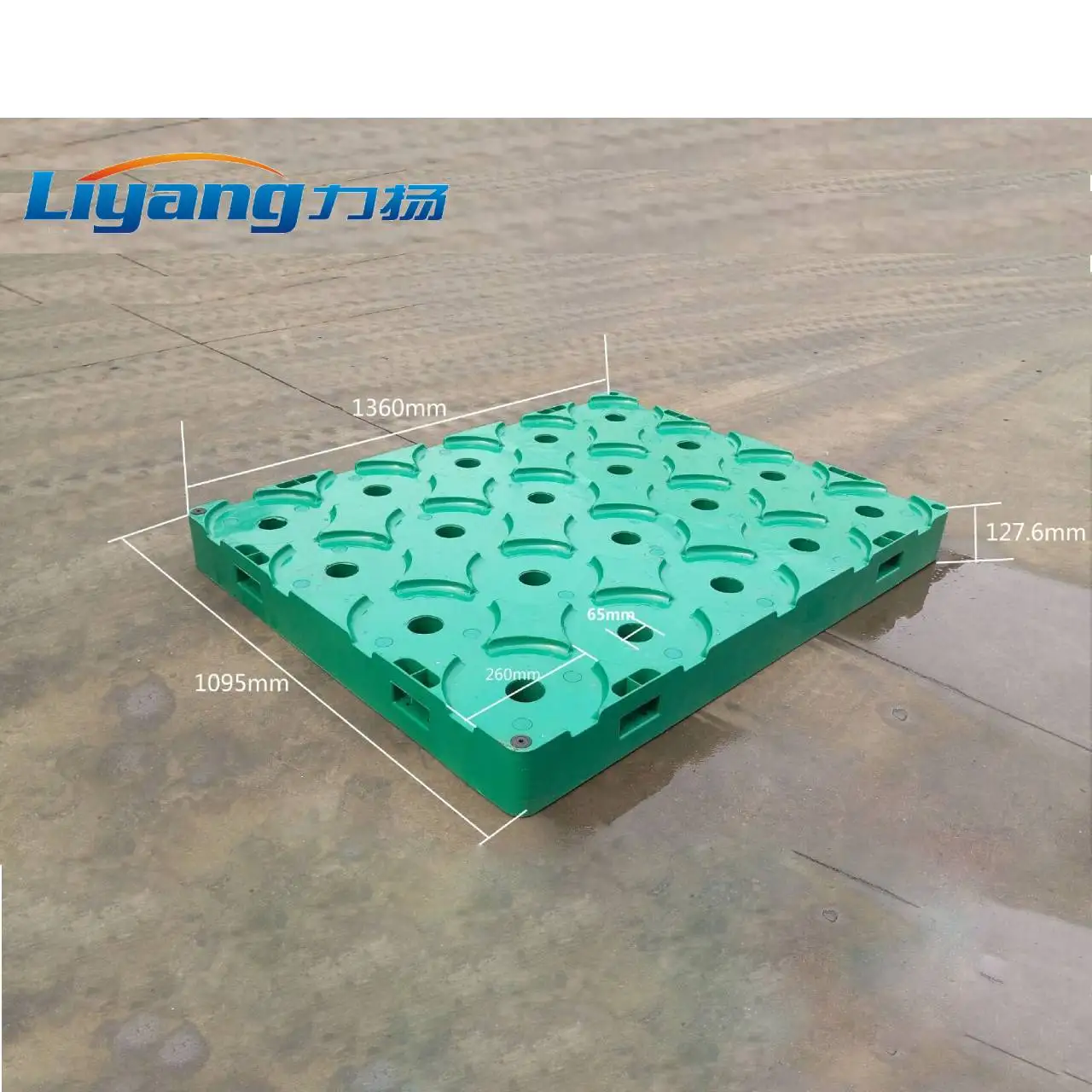Single Faced Stacking Plastic Pallet,4 Way Hdpe/pp 5 Gallon Water Bottle Pallet