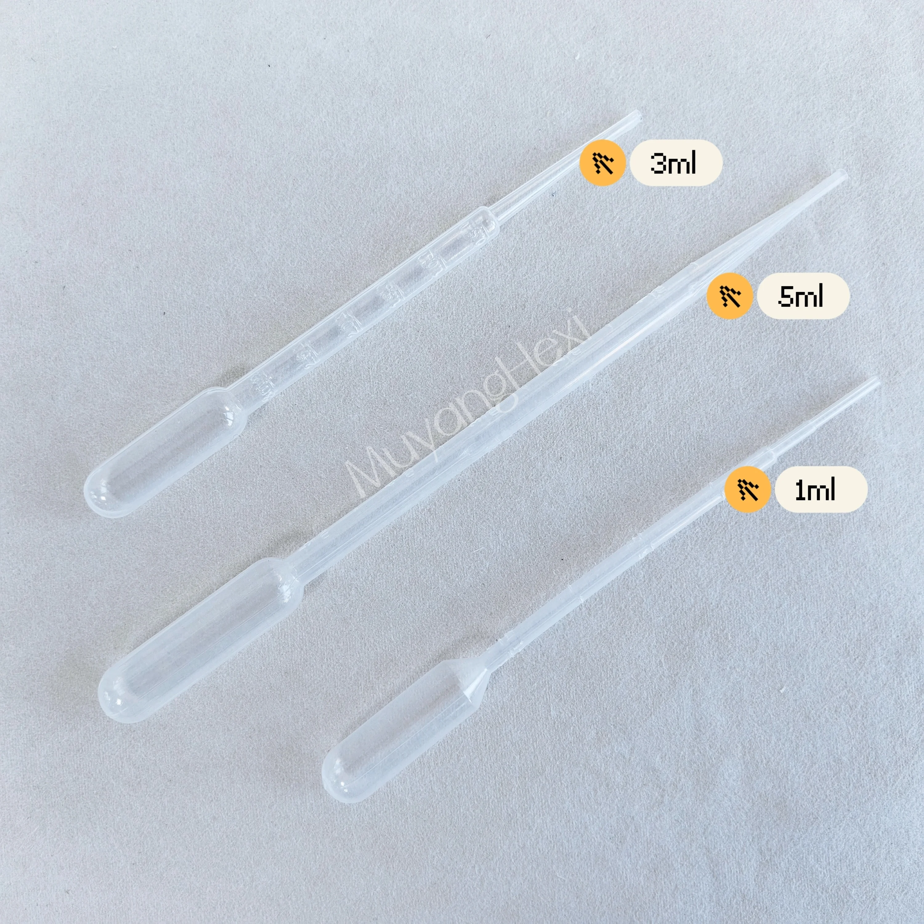 Disposable Plastic Transfer Pipettes Pasteur Pipette 3ml