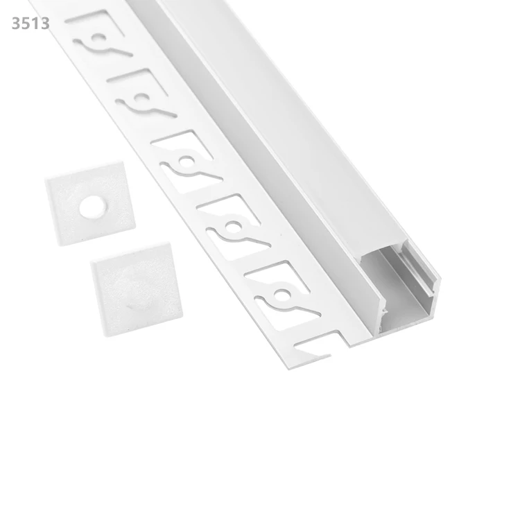 15*13 unilateral plasterboard aluminum fittings edge led light strip aluminum processing plasterboard led light aluminum profile