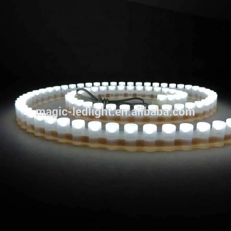 flexible Red Blue Green White Amber yellow DC12V Waterproof 96 LED Sign Great Wall DIP led strip