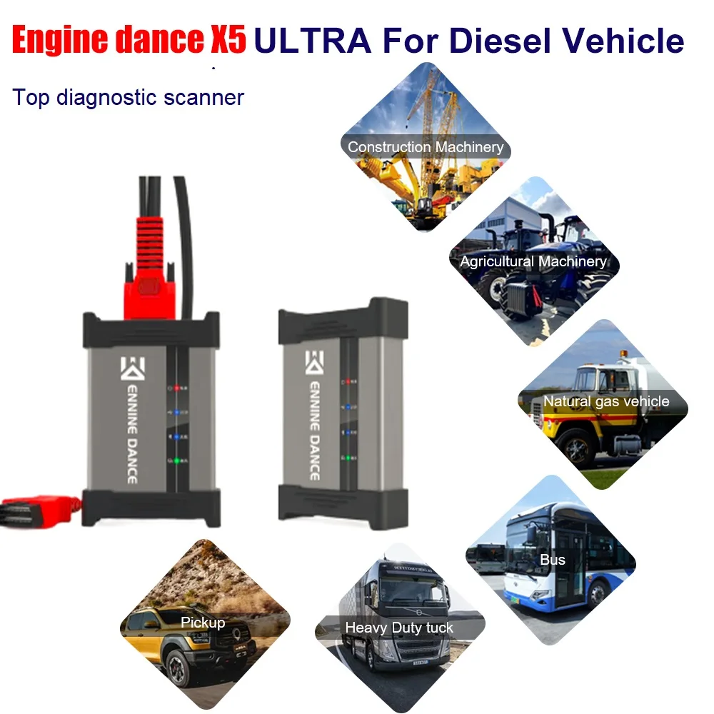 Engine Dance X5 Ultra Ecu Tuning Programming tool Comprehensive Diagnosis tool Tuning Machine For Truck &Diesel Vehicles