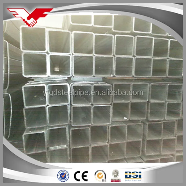оцинкованная сварная прямоугольная / квадратная стальная труба / труба / полая секция / SHS / RHS