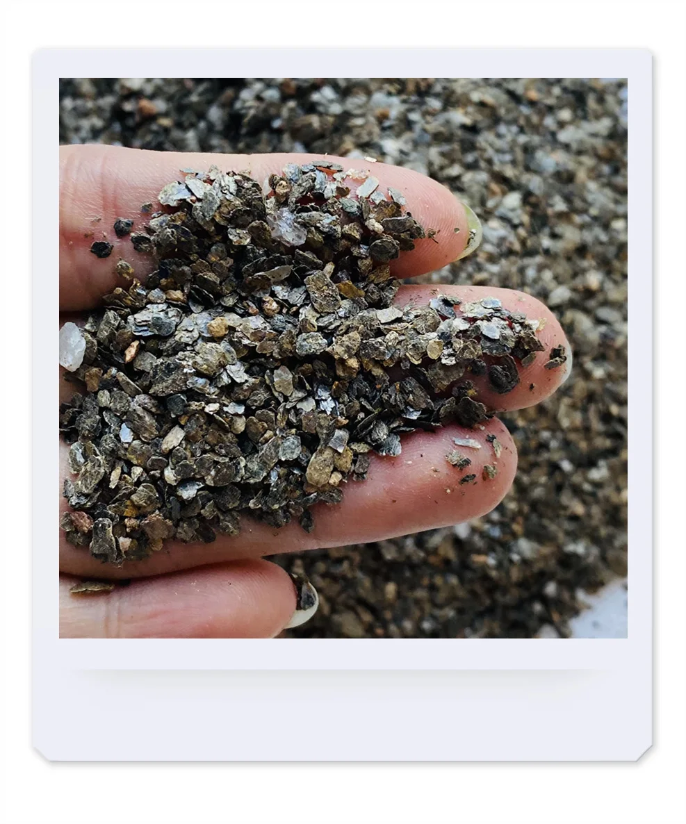 Лидер продаж натуральный нетоксивермикулит 1-3