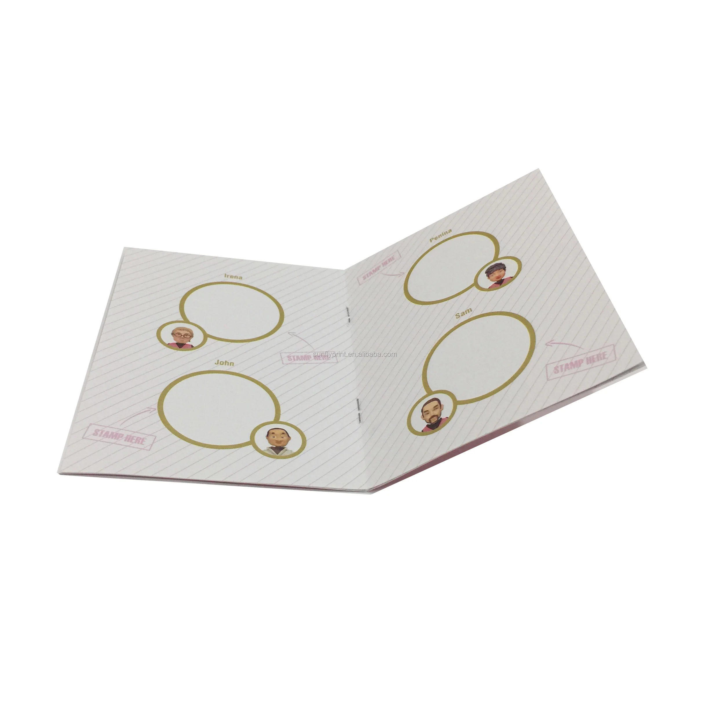 High quality OEM A5 size paperback book printing