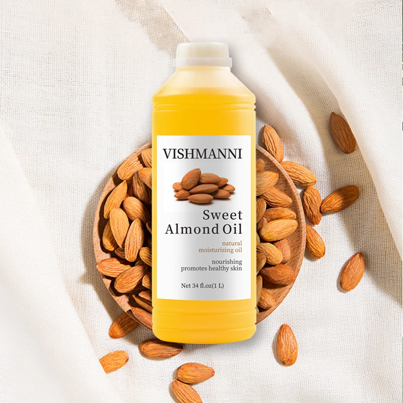 Oil For Skin Factory Supply Organic Sweet Almond Oil Bulk Carrier Oil For Skin Care And Massage