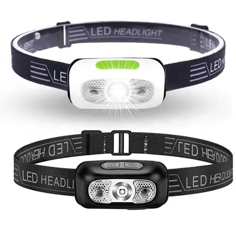 New induction night fishing light LED head-mounted