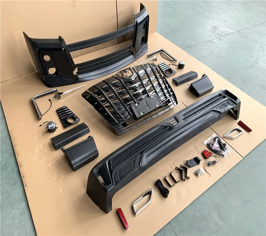 Car Accessories Front Rear Bumper Facelift Wide Conversion Body Kit for Toyota Hiace 2005 2012-2018