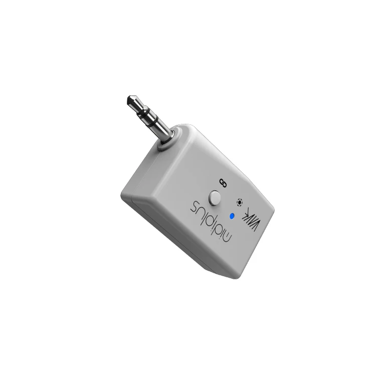 Midiplus Wave 2.4 GHz Electric Blowpipe Wireless Transmitter Receiver Musical Instrument Bluetooth Connection Cable Transceiver