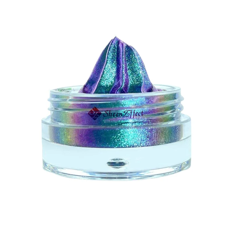 
OEM blue jelly eyeshadow eyeliner glitter gel chameleon eye shadow high pigment gel eyeshadow 