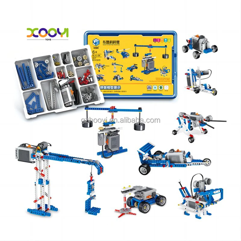 10 in 1 STEM Toys Kit Building Toy for Kids Soft TPR Take Apart Building Blocks Learning Set