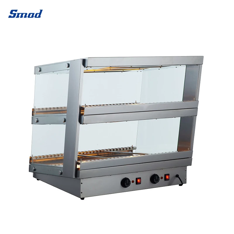 Countertop Free Standing Food Warmer Showcase for 0.85m2 Display Area